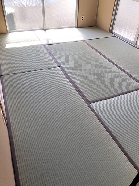 四日市で畳表替え