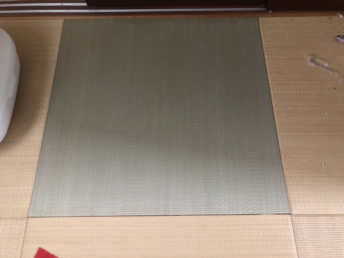 鈴鹿市道伯町で畳表替え