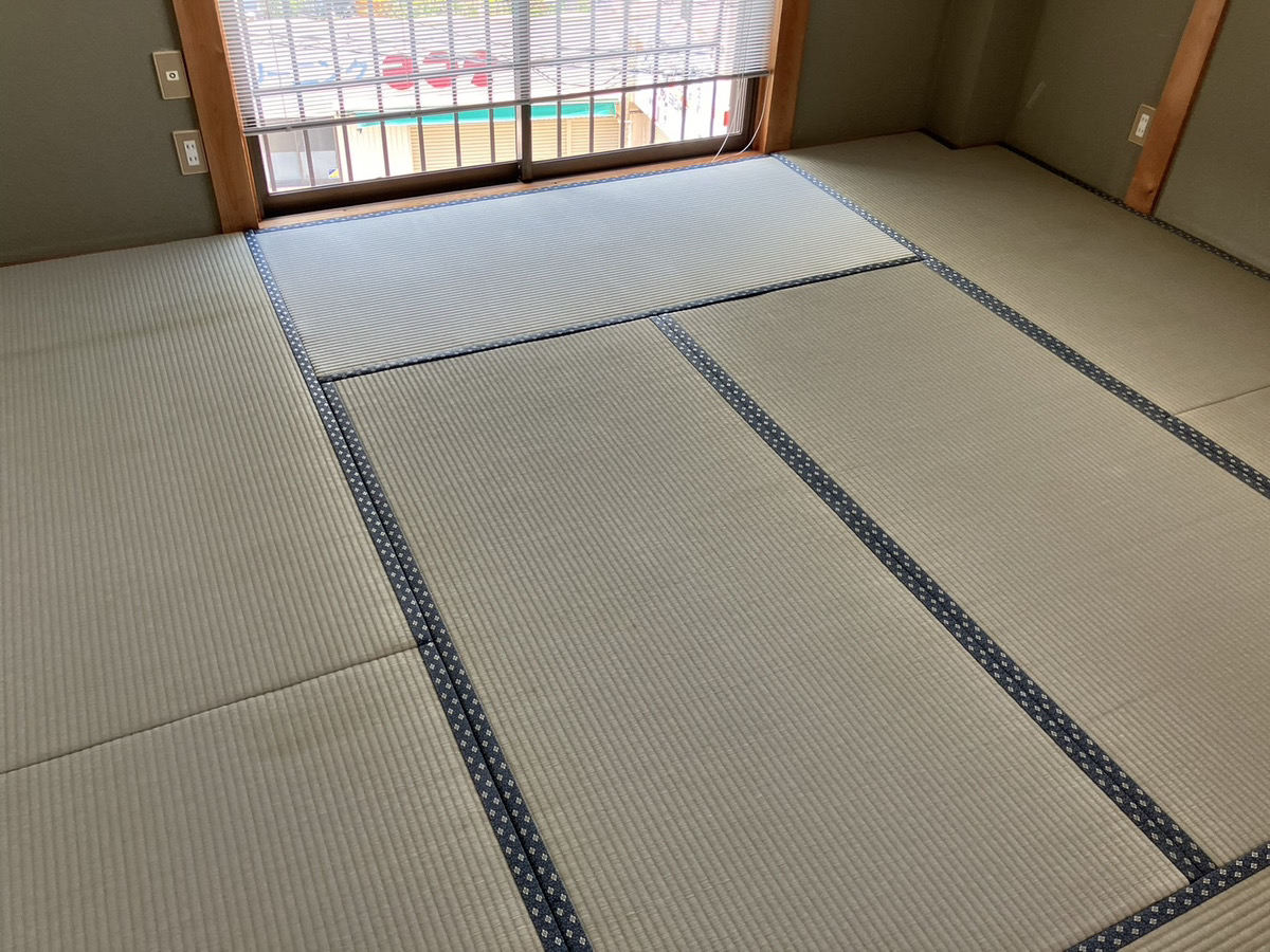 四日市市小杉町で畳表替え