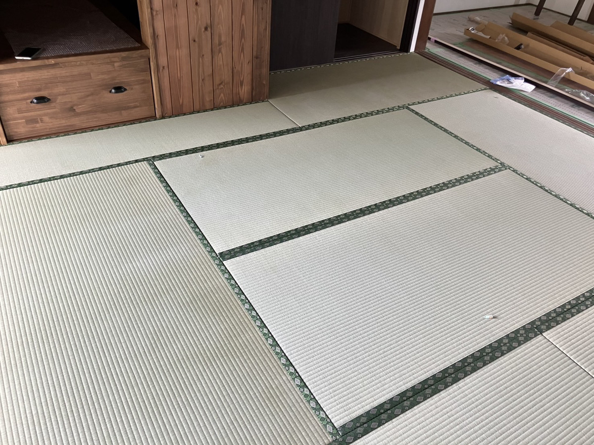 鈴鹿市林崎町で畳新調