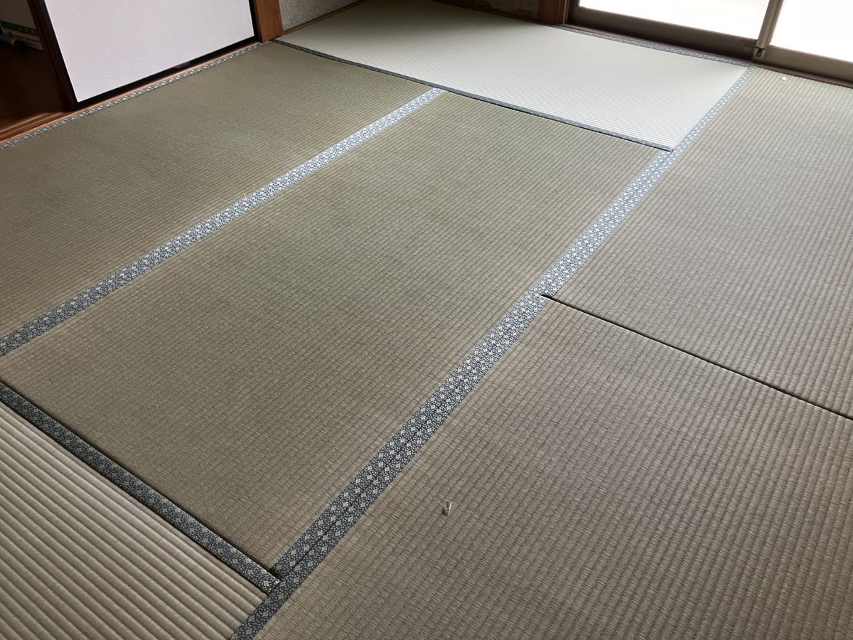 鈴鹿市矢橋で畳表替え