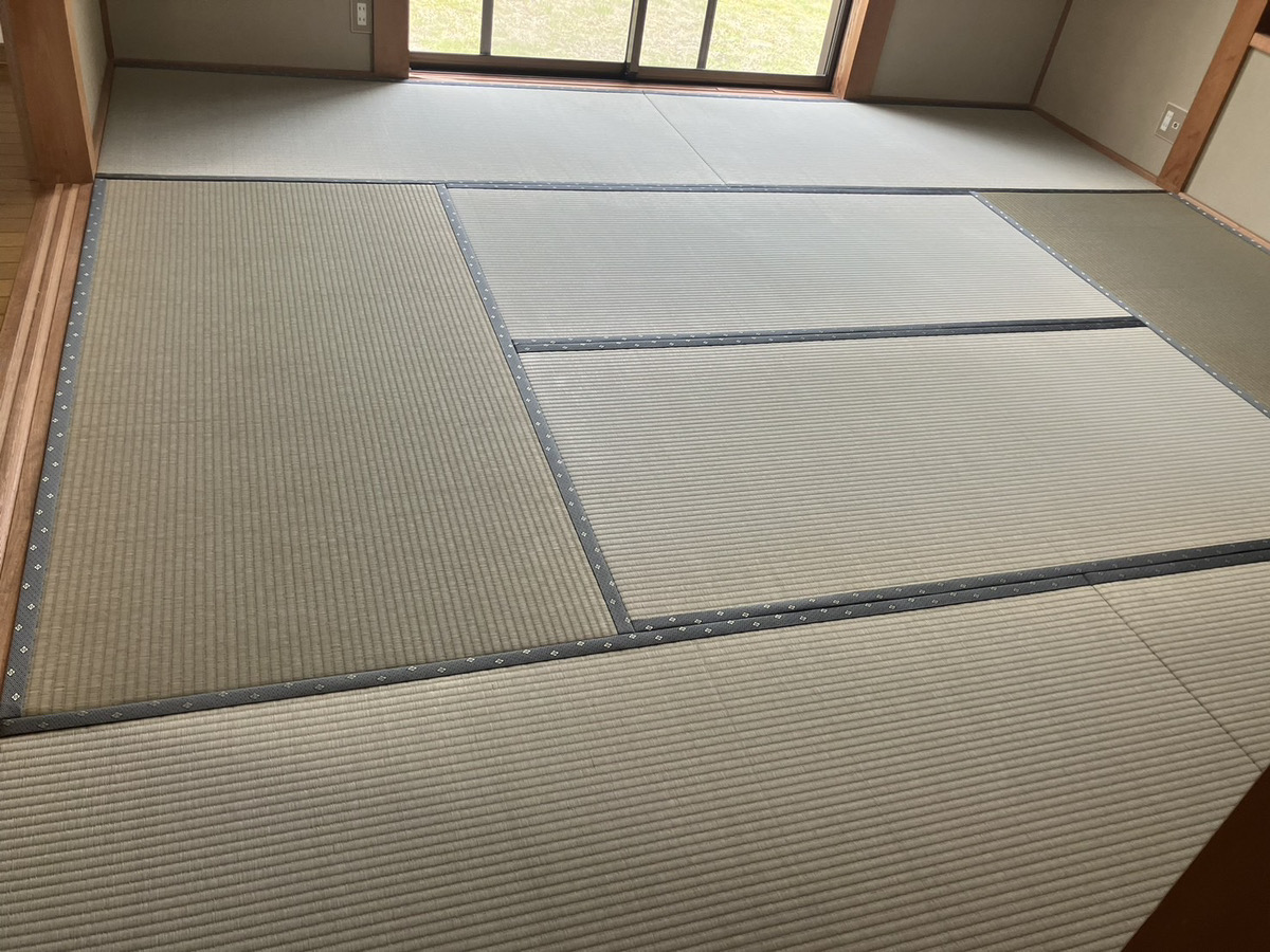 鈴鹿市高塚町で畳表替え