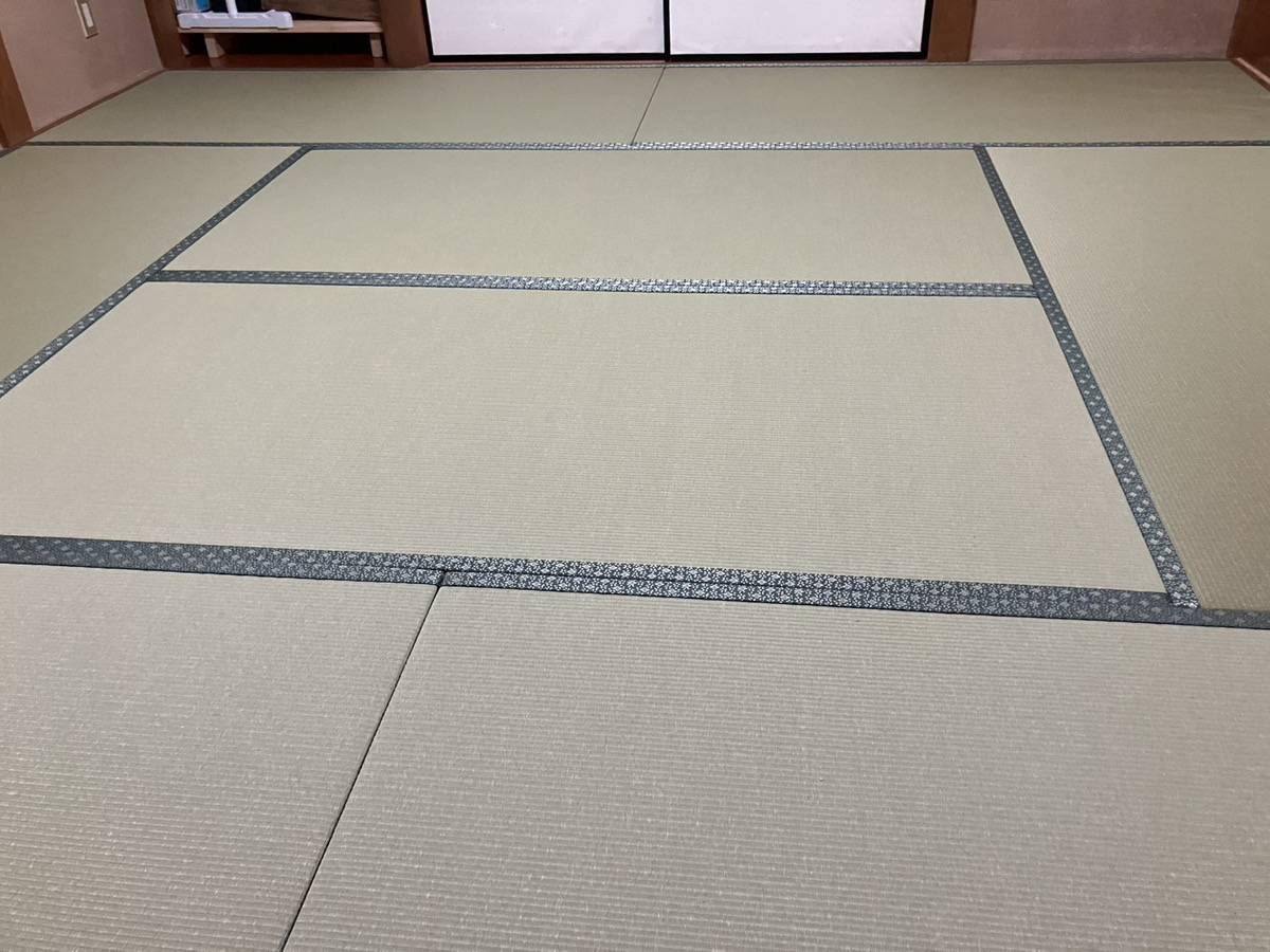 四日市市釆女が丘で畳表替え