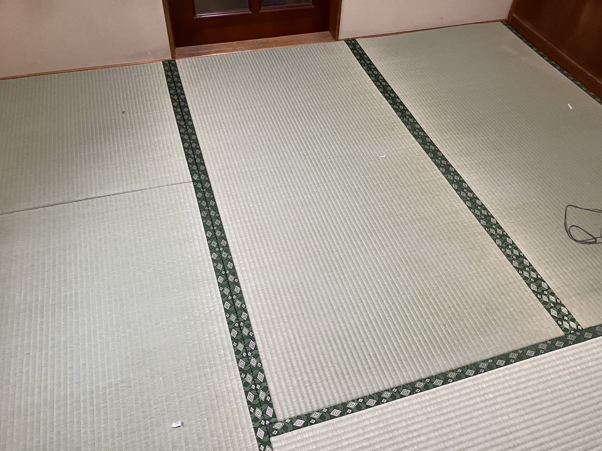 菰野町菰野で畳表替え