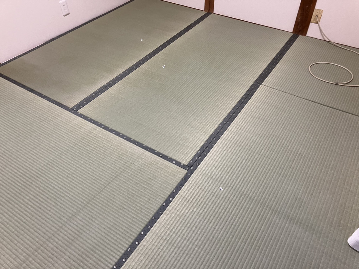 菰野町榊で畳新調