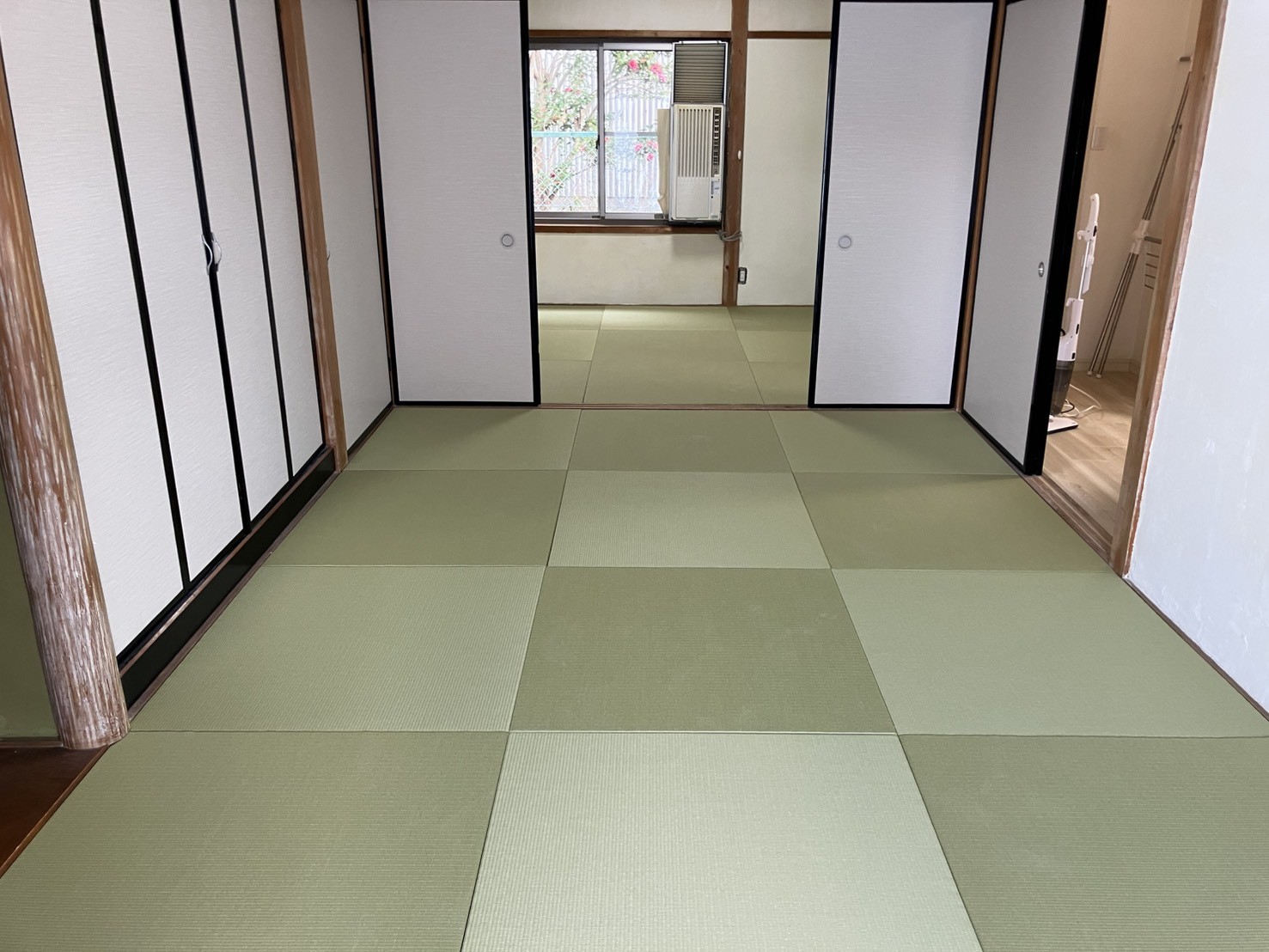 羽津中で畳新調