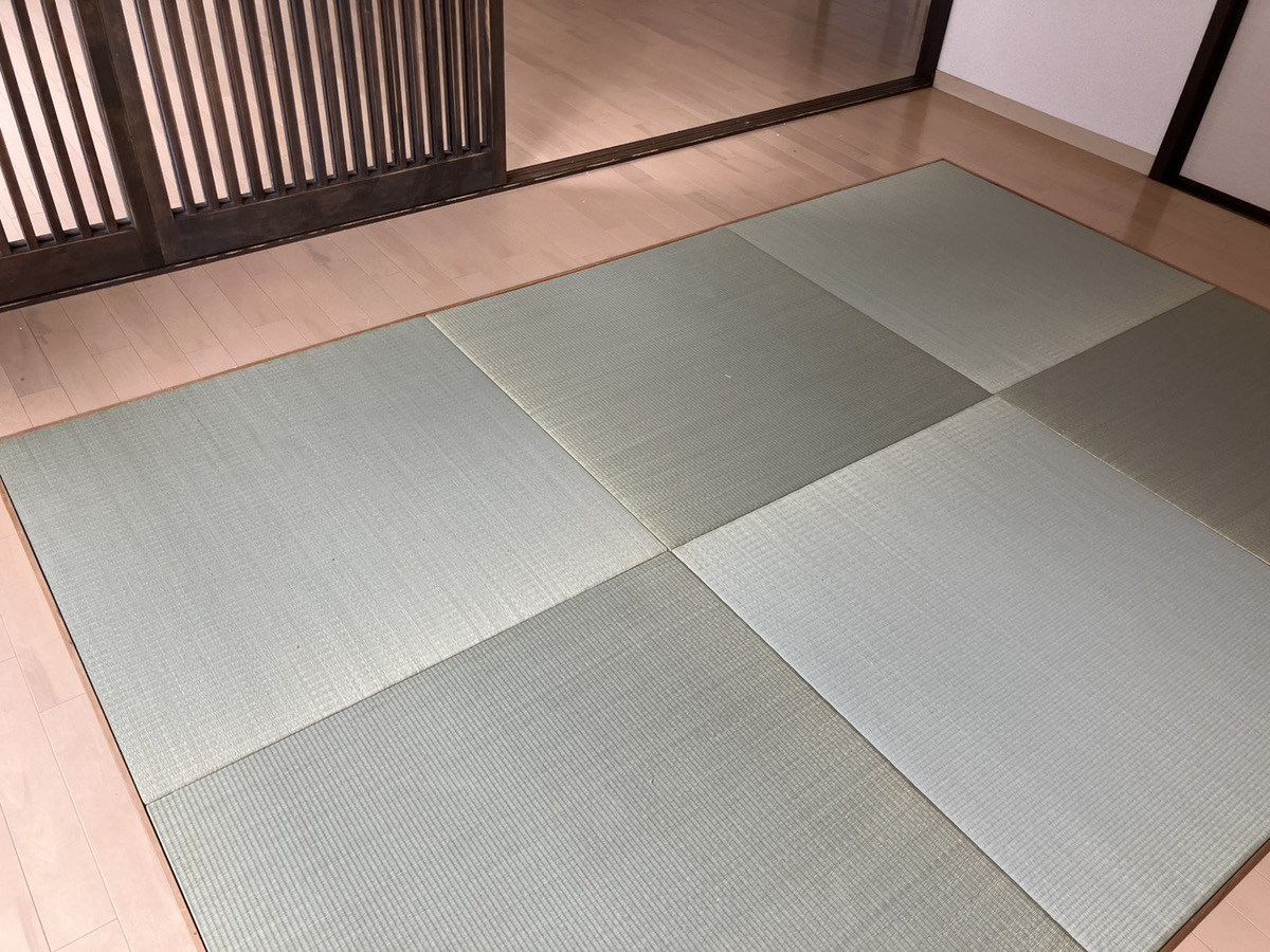 四日市市松原町で畳表替え