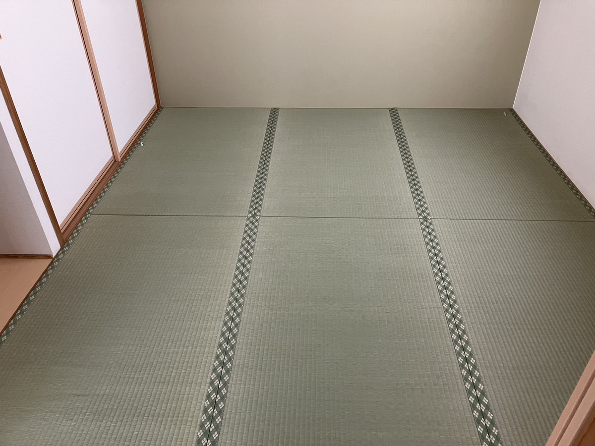 四日市市幸町で畳表替え
